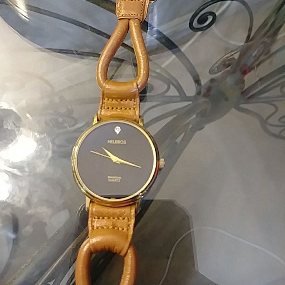 Helbros Vintage Diamond Quartz Watch